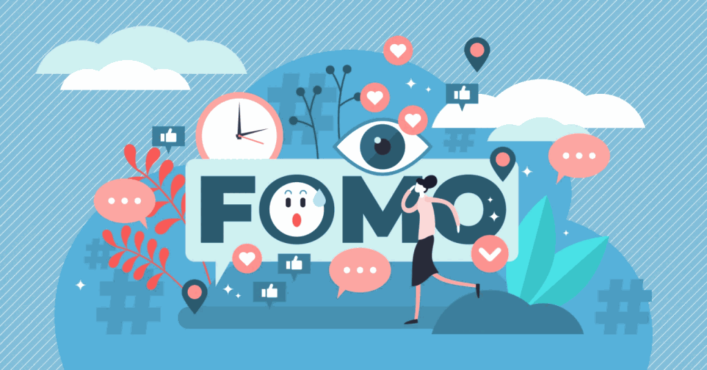 Limit exposure to activities that cause FOMO